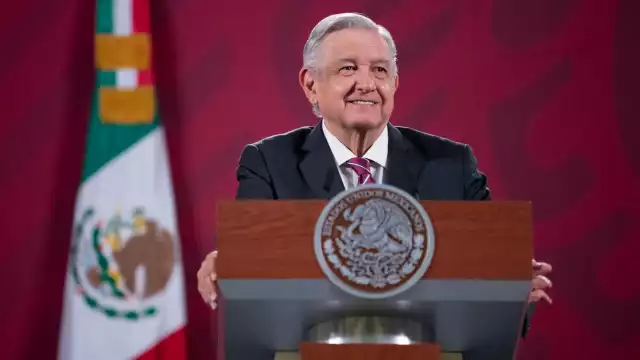El presidente López Obrador en su conferencia matutina (Presidencial)