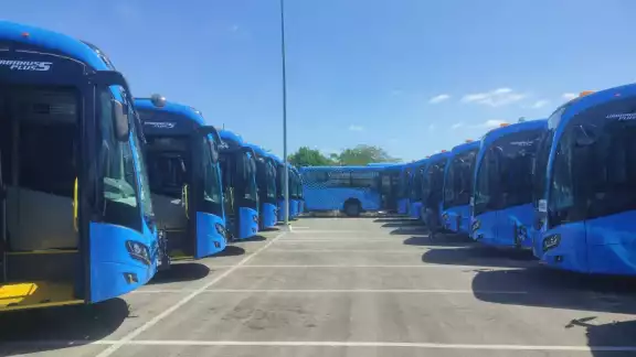 Las nuevas unidades del Circuito Metropolitano Va y Ven de Mérida ya comenzarán a circular Las nuevas unidades del Circuito Metropolitano Va y Ven de Mérida ya comenzarán a circular