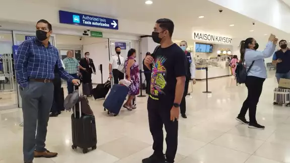 Los vuelos afectados fueron el 1110/1111 de la ruta México-Mérida-México
