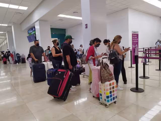 Para este miércoles se tiene programado 42 vuelos programados en el Aeropuerto Internacional de Mérida