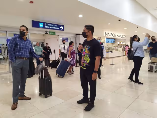 Los vuelos afectados fueron el 1110/1111 de la ruta México-Mérida-México