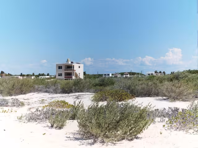 En la zona federal ya se están levantando varias viviendas que están muy cerca de la Zona Federal Marítima