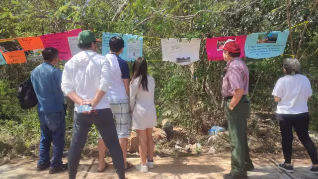 El legislador Rafael Echazarreta reconoció en los vecinos la valentía que se debe de tener para defender sus derechos