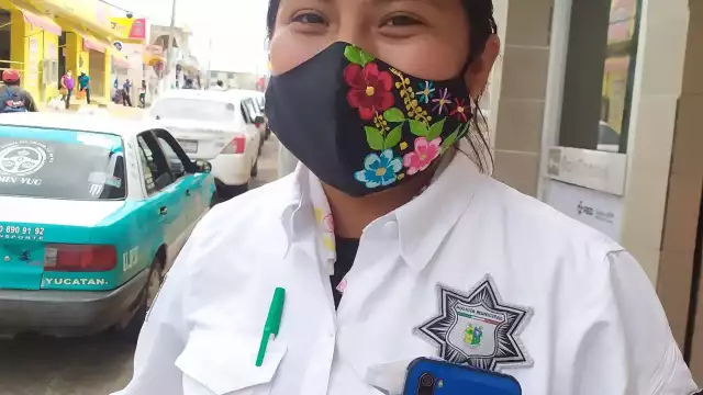 Daniela Huchim ejerce como una mujer policía en la Entidad