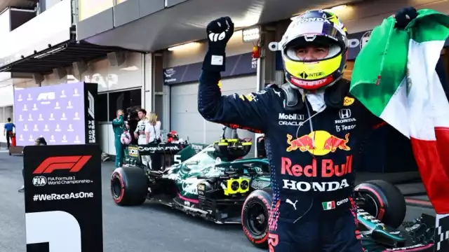El piloto 'Checo' Pérez busca colocarse en la cima del podio en el Gran Premio de México