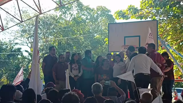El candidato Ismael Moguel es el candidato de Morena que busca la presidencia de Lázaro Cárdenas