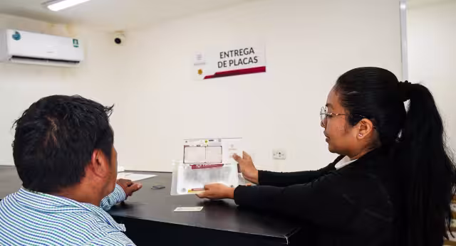 El módulo de emplacamiento de motocicletas en Tizimín opera con normalidad