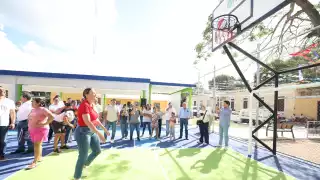 Invierten más de 5 mdp en rehabilitación de espacios públicos y sistemas de agua en comisarías del Norte de Mérida