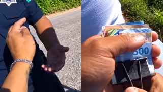 Investigan a policía de Campeche por presunta mordida en carretera a Hopelchén; caso llega a Asuntos Internos