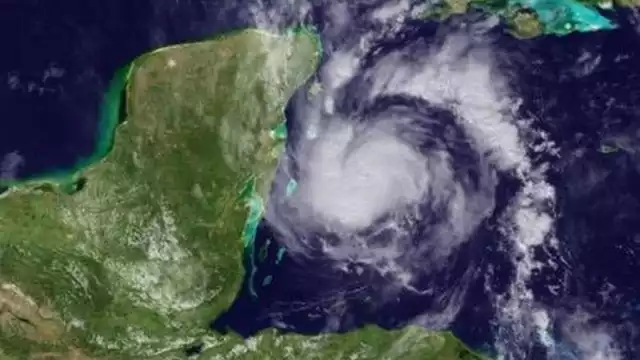 Confirman ciclón tropical en zona oriente de Yucatán