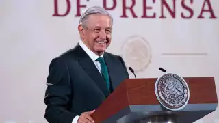 Presidente AMLO en conferencia de prensa
