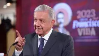 Presidente AMLO en conferencia de prensa