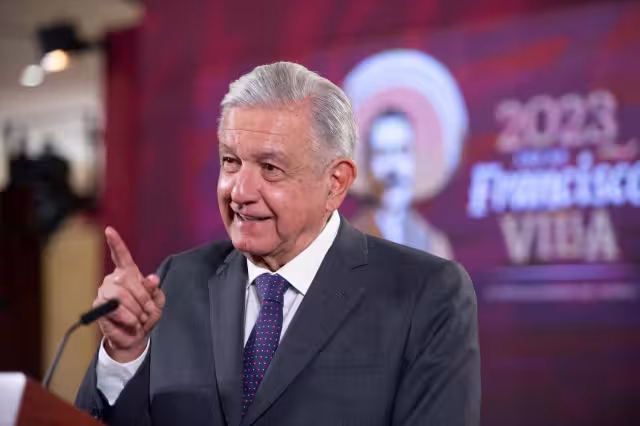 Presidente AMLO en conferencia de prensa