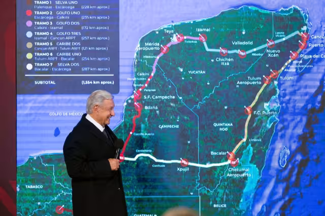 Presentan avances en los trabajos del Tren Maya