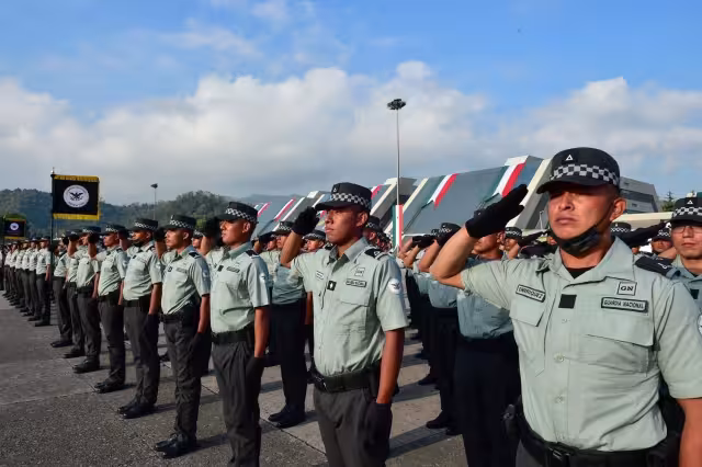 Elementos de la Guardia Nacional