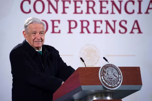 Presidente AMLO en conferencia de prensa