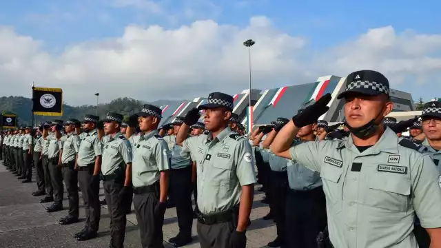 Elementos de la Guardia Nacional