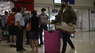 Los próximos vuelos de llegada son el 820 de Aeroméxico a las 08:06 horas