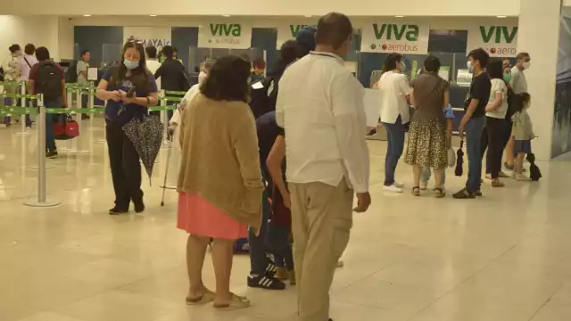 Este viernes solo se reportó un retraso en los vuelos en el aeropuerto de Mérida