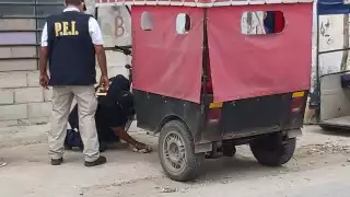 Elementos asignados en la Fiscalía número 26 de la ciudad continúan con la investigaciones para dar con el paradero del  conductor