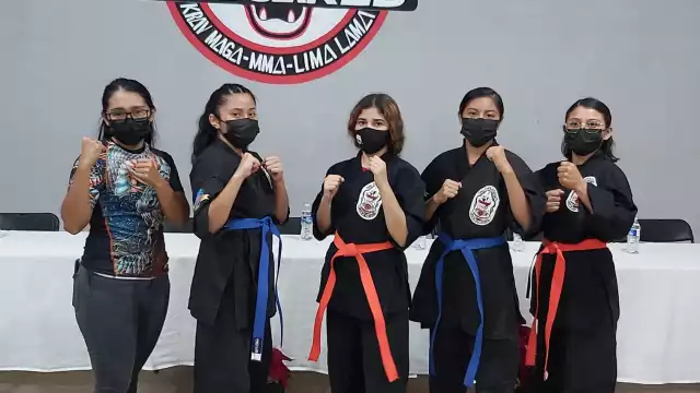 Las mujeres participaron en ocho combates programados en el municipio de Hunicmá