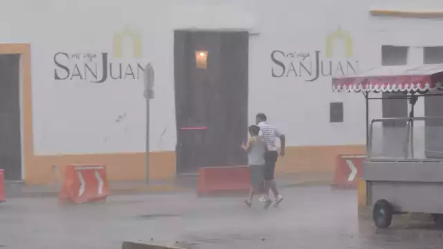 Se esperan lluvias en Yucatán este fin de semana