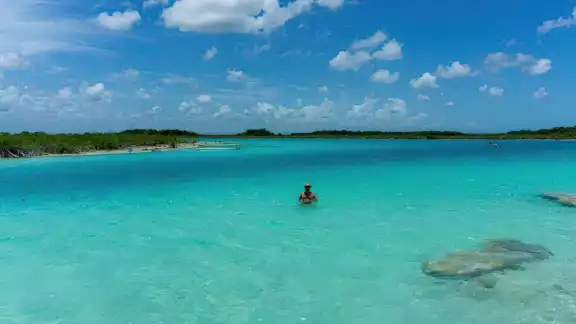 Bacalar se encuentra a 280 kilómetros de la obra más cercana  del Tren Maya