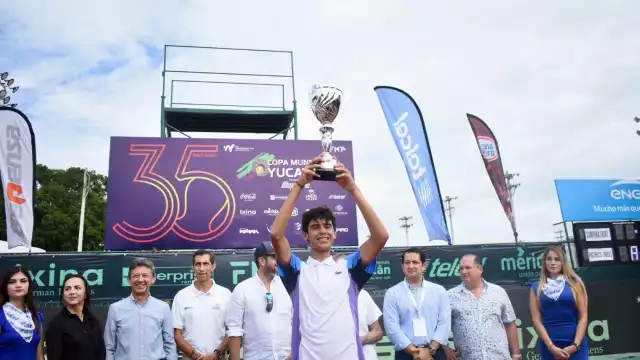 Rodrigo Pacheco es el campeón de la Copa Mundial Yucatán 2022