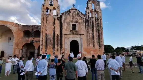 El “Recorrido por el Exconvento de San Miguel Arcángel” se brindará a los turistas durante los fines de semana en horarios de 12:00, 14:00 y 16:00 horas El “Recorrido por el Exconvento de San Miguel Arcángel” se brindará a los turistas durante los fines de semana en horarios de 12:00, 14:00 y 16:00 horas