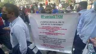 Este jueves inició la manifestación en la Ciudad de México, como parte del movimiento nacional