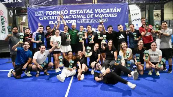 El Primer Estatal Yucatán de Pádel 2023 llegó a su fin este domingo luego de 4 días de competencia El Primer Estatal Yucatán de Pádel 2023 llegó a su fin este domingo luego de 4 días de competencia