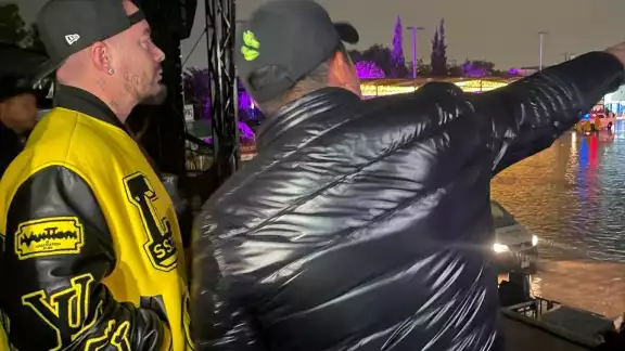 J Blavin salió al escenario para constatar la situación del Teatro del Pueblo J Blavin salió al escenario para constatar la situación del Teatro del Pueblo