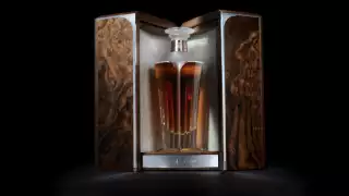 Esta botella fue diseñada especialmente para la colección