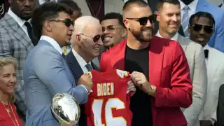 Joe Biden felicitó al equipo, no sólo por quedarse el Vince Lombardi, sino que además están creando una dinastía.