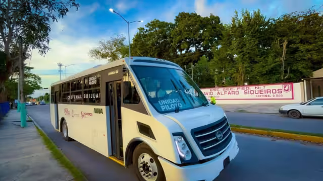 El IMOVEQROO realiza pruebas piloto y estudios técnicos para definir la ruta de transporte público