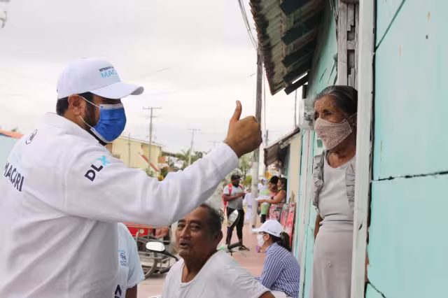 El candidato panista al distrito local X de gira por los municipios de Sucilá, San Felipe, Rio Lagartos y Panabá refrendó su compromiso con las familias de las comunidades visitadas