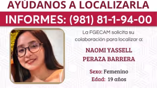Buscan a joven de 19 años desaparecida en Campeche; salió de su casa en Fovissste Belén y no regresó