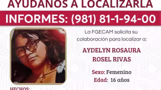 ¿Dónde está Aydelyn? Buscan a adolescente de 16 años desaparecida en Campeche
