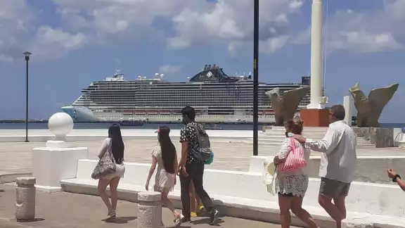 El cuarto muelle de Cozumel estaba pensado para recibir más cruceros de manera simultánea en la ínsula quintanarroense El cuarto muelle de Cozumel estaba pensado para recibir más cruceros de manera simultánea en la ínsula quintanarroense