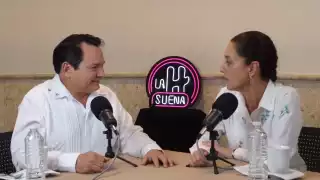 Claudia Sheinbaum refrendó su compromiso con la 4T en Yucatán