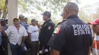 La Policía Municipal y Estatal atendieron a los asociados y propiciaron tomar un acuerdo