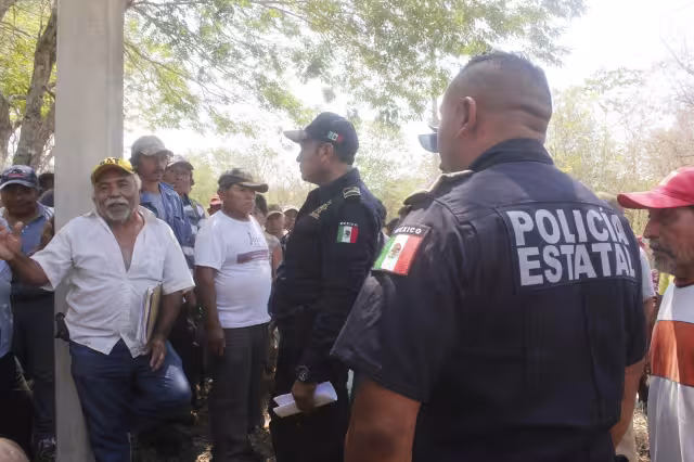 La Policía Municipal y Estatal atendieron a los asociados y propiciaron tomar un acuerdo