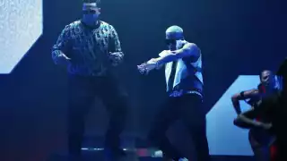 Don Omar comparte el éxito 'Se Menea' con Nio García. Foto: Captura de pantalla video 'Se Menea'