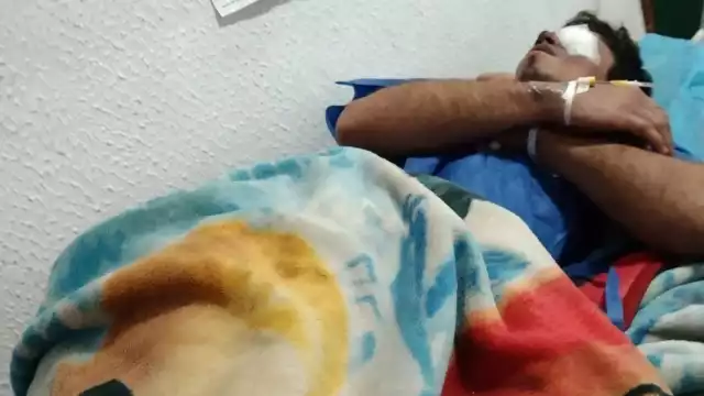 Un mécanico de Kanasín podría perder la visión