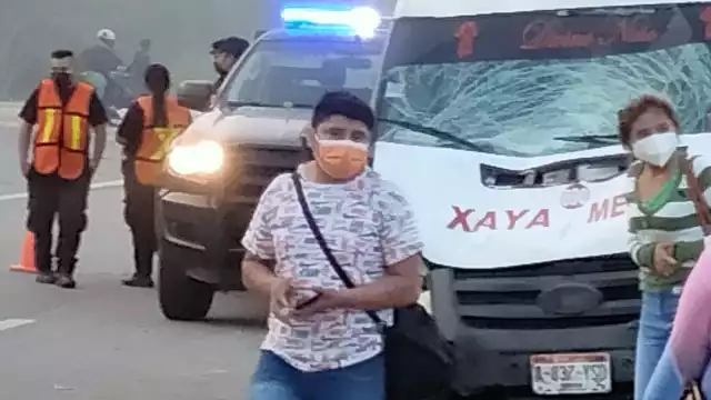 El motociclista fue trasladado al hospital tras las lesiones sufridas