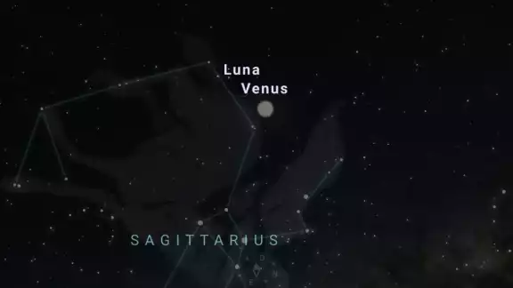 Tres planetas del Sistema Solar se alinearán con la Luna Tres planetas del Sistema Solar se alinearán con la Luna