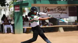 Equipo de softbol de Baja California aplasta al yucateco en la Olimpiada Nacional 2025