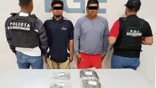 Probables narcomenudistas fueron detenidos en flagrancia en Playa del Carmen