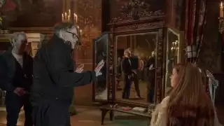 Del Toro durante el rodaje