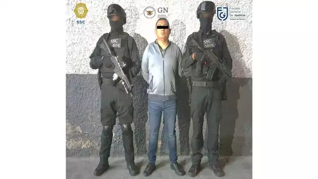 'El Viejón' fue detenido en la CDMX